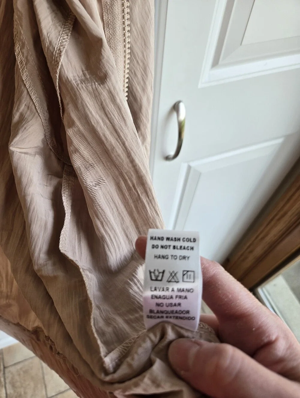 Women's Light Pink Hooded Jacket